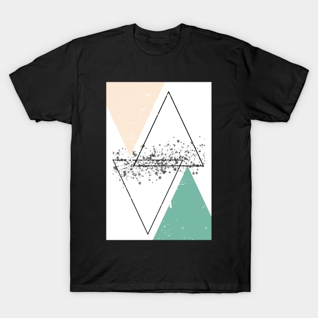 Modern Abstract Minimalistic Art T-Shirt by Nabimerchandise